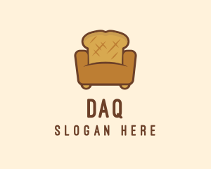 Loaf Bread Sofa logo design