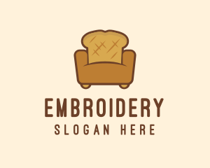 Loaf Bread Sofa logo design