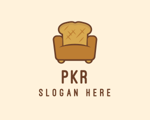 Loaf Bread Sofa logo design