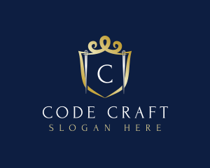 Tailoring Needle Craft logo design