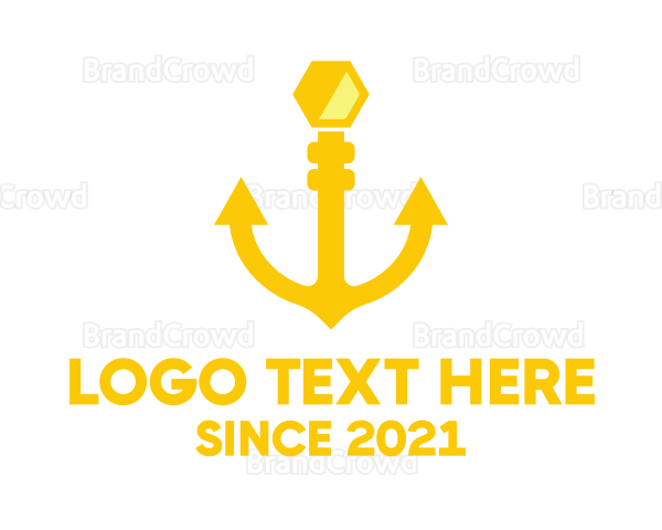 Yellow Anchor Hive Logo