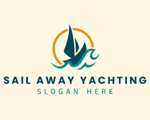 Ocean Wave Yacht logo design