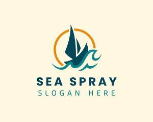 Ocean Wave Yacht logo design