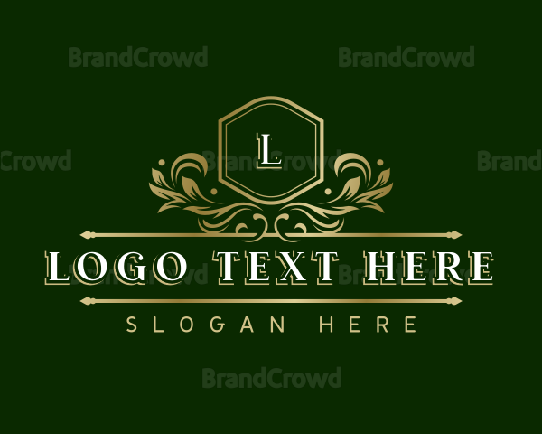 Luxury Organic Botanical Logo