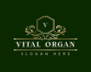 Luxury Organic Botanical logo design