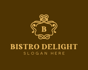 Luxury Gourmet Restaurant logo design