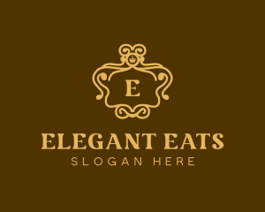 Luxury Gourmet Restaurant logo design