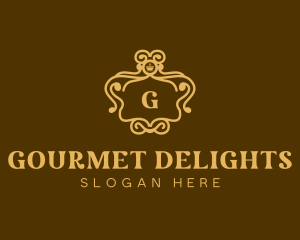 Luxury Gourmet Restaurant logo design