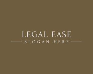 Elegant High End Brand Logo