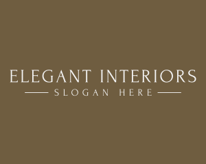 Elegant High End Brand logo design