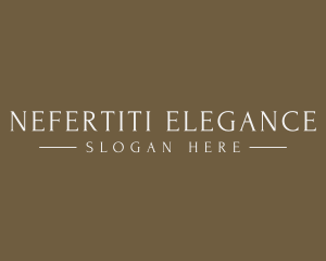 Elegant High End Brand logo design