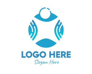 Person - Human Community Group logo design