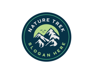 Hike - Outdoor Mountain Hike logo design