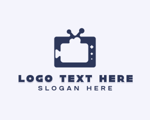 Television - Video Camera Television logo design
