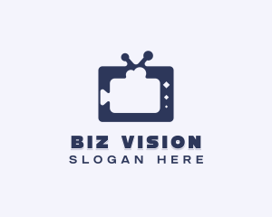 Video Camera Television logo design