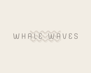 Vintage Ocean Wave  logo design