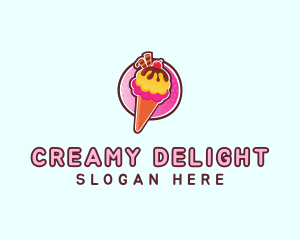 Yogurt - Frozen Yogurt Ice Cream logo design