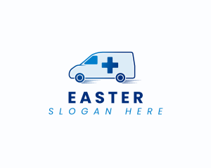 Ambulance - Ambulance Medical Vehicle logo design