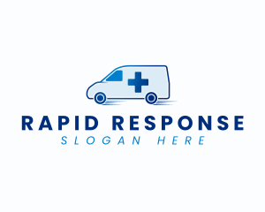 Paramedic - Ambulance Medical Vehicle logo design