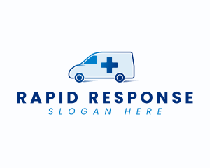 Ambulance - Ambulance Medical Vehicle logo design