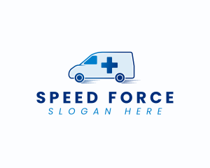 Ambulance Medical Vehicle logo design