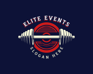 Powerlifting - Fitness Gym Trainer logo design