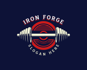 Heavy - Fitness Gym Trainer logo design