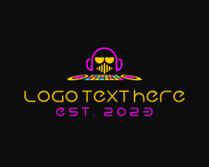 Music - DJ Recording Studio logo design