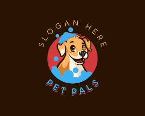 Dog Pet Grooming logo design