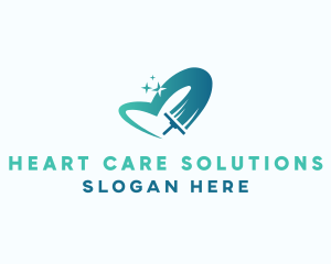 Squeegee Sanitary Disinfectant logo design