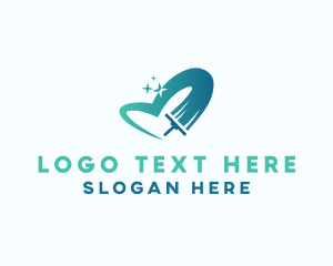 Sanitary - Squeegee Sanitary Disinfectant logo design