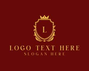 Monarchy - Regal Shield Royalty logo design