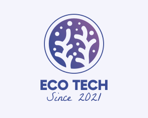 Ecosystem - Coral Reef Conservation logo design