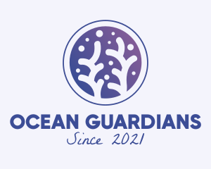 Marine Conservation - Coral Reef Conservation logo design