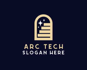 Arc - Window Door Stairs logo design