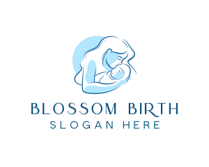 Obstetrics - Mother Infant Parenting logo design