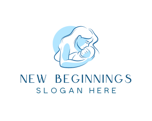 Birth - Mother Infant Parenting logo design