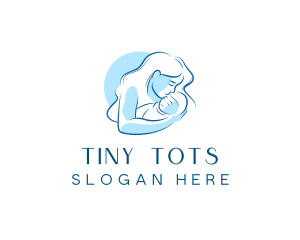 Infant - Mother Infant Parenting logo design