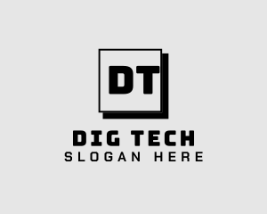 Digital Tech Box  logo design