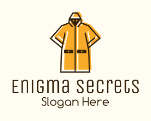 Yellow Raincoat Character logo design