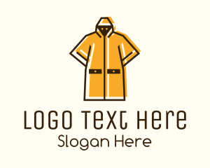 Yellow Raincoat Character Logo