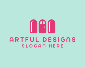 Nail Beauty Salon logo design