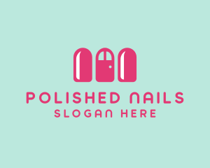 Nail Beauty Salon logo design