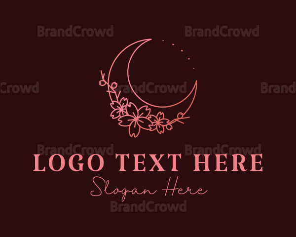 Cosmic Flower Moon Logo