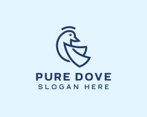 Bird Dove Wellness logo design