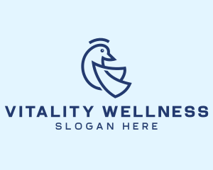 Bird Dove Wellness logo design