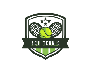 Tennis - Tennis Racket League logo design