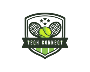 Player - Tennis Racket League logo design