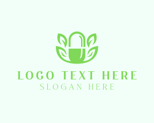 Pharmacist - Alternative Medicine Pill logo design