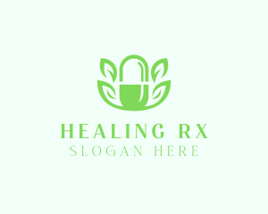 Prescription - Alternative Medicine Pill logo design